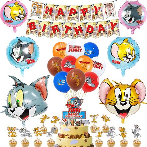 tom and jerry balloons|tom and jerry mouse party.